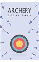 Archery Score Card