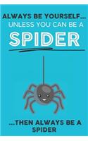 Always Be YourSelf Unless You Can Be A Spider Then Always Be A Spider