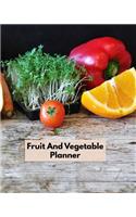 Fruit And Vegetable Planner