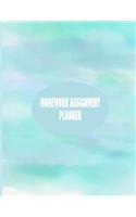 Homework Assignment Planner