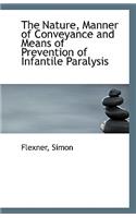 The Nature, Manner of Conveyance and Means of Prevention of Infantile Paralysis