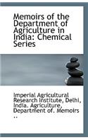 Memoirs of the Department of Agriculture in India