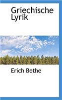 Griechische Lyrik