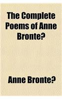 The Complete Poems of Anne Bronte