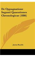 De Oppugnatione Sagunti Quaestiones Chronologicae (1886): (Latin)