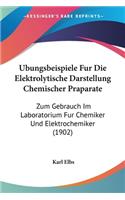 Ubungsbeispiele Fur Die Elektrolytische Darstellung Chemischer Praparate