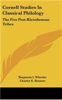 Cornell Studies in Classical Philology