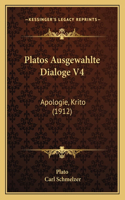 Platos Ausgewahlte Dialoge V4