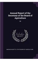 Annual Report of the Secretary of the Board of Agriculture