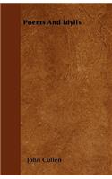 Poems And Idylls: (English)