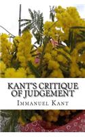 Kant's Critique of Judgement