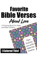 Favorite Bible Verses About Love