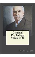Criminal Psychology, Volumen II