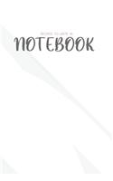 Recipes Notebook to Write in