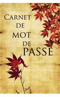 carnet de mot de passe: carnet de mot de passe à remplir: A5- 15,24x23,49cm