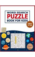 Word Search Puzzle Book for Kids Ages 7-12