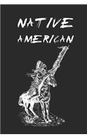 NATIVE AMERICAN Lined Notebook