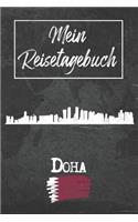 Mein Reisetagebuch Doha: 6x9 Reise Journal I Notizbuch mit Checklisten zum Ausfüllen I Perfektes Geschenk für den Trip nach Doha (Katar) für jeden Reisenden