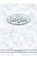 Logan - Lined Notebook