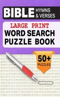 Large Print Word Search Puzzle Book Bible Verses And Hymns