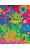 Three Year Planner 2019 - 2021 Hanuel