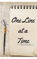 One Line at a Time