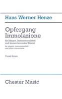 Opfergang Immolazione