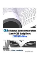 CRA Research Administrator Exam ExamFOCUS Study Notes 2018/19 Edition