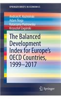 The Balanced Development Index for Europe’s OECD Countries, 1999–2017