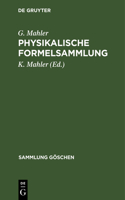 Physikalische Formelsammlung