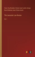 Lancaster Law Review