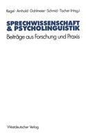 Sprechwissenschaft & Psycholinguistik