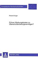 Fuehren Werbungskosten Zu Ueberschußerzielungsvermoegen?