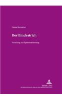 Der Bindestrich