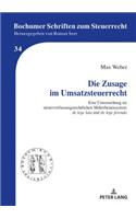 Die Zusage im Umsatzsteuerrecht