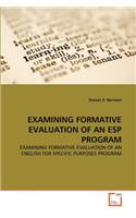 Examining Formative Evaluation of an ESP Program