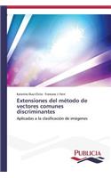 Extensiones del método de vectores comunes discriminantes