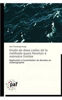 Etude de Deux Codes de la Méthode Quasi Newton À Mémoire Limitée