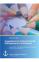 Suggestions for Cultural Diversity Management in Companies