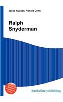 Ralph Snyderman: (English)