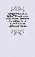 Jurisprudencia Civil: Fallos Y Disposiciones De La Excma. Camara De Apelaciones De La Capital, Volume 168 (Spanish Edition)