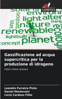 Gassificazione ad acqua supercritica per la produzione di idrogeno