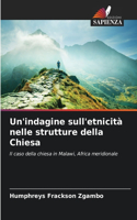 Un'indagine sull'etnicità nelle strutture della Chiesa