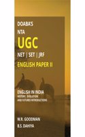 Doabaâ€™s NTA UGC NET | SET | JRF English Paper II â€“ English in India: History, Evolution, and Future Introductions