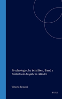 Psychologische Schriften, Band 1