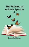 Training of a Public Speaker