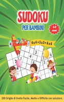 SUDOKU PER BAMBINI 6-8 anni