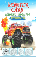 MONSTER cars coloring book for prschoolers: Anxiety MONSTER cars Coloring Books For Adults And Kids Relaxation And Stress Relief