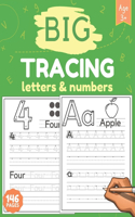 Big Tracing Letters And Numbers