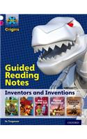Project X Origins: White Book Band, Oxford Level 10: Inventors and Inventions: Guided reading notes
